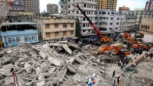 Dar Es Salaam Building Collapse Leaves Five Dead