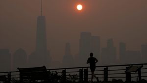 Canadian Wildfire Smoke Haze Hits Northeast Cities