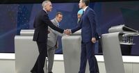 Mark Carney and Pierre Poilievre fend off attacks from all sides during French debate