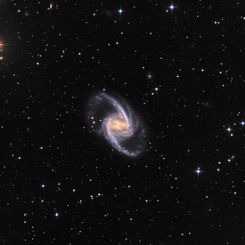  NGC 1365: Majestic Island Universe 