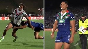 Roger Tuivasa-Sheck Dazzles With Courageous Tackle