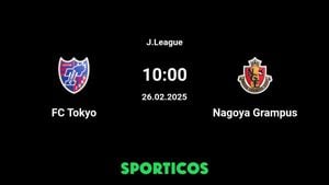 FC Tokyo Hosts Nagoya Grampus Looking For Home Win