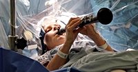 Music meets medicine as Parkinson's patient plays clarinet during brain surgery