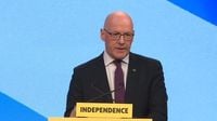 John Swinney backed in referendum debate at SNP conference