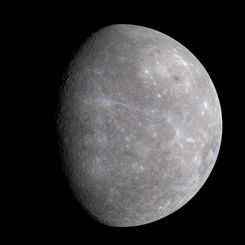 Mercury in Accentuated Color