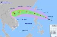 Bão Ragasa mạnh cấp 13, sắp vào Biển Đông