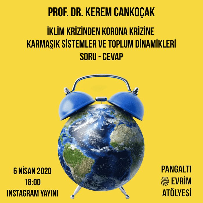 İklim Krizinden Korona Krizine Karmaşık Sistemler ve Toplum Dinamikleri