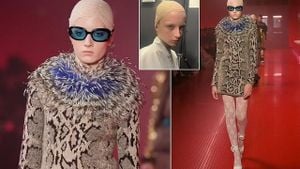 Kai Schreiber Makes Modeling Debut At Valentino Show