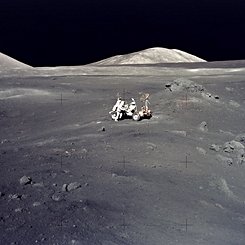 Apollo 17 Lunarscape: A Magnificent Desolation