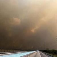 BRUSH FIRE AFFECTS TRAFFIC INTO AND OUT OF FLORIDA KEYS