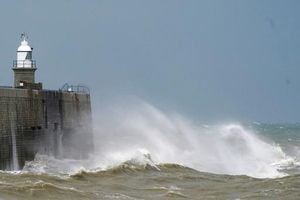Fierce Winds Batter UK As Travel Disrupted Nationwide