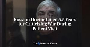 Russian Doctor Sentenced For Criticizing War