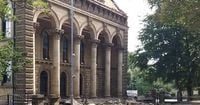Wedding venue issues statement after part of historic building collapses on to street