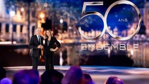 Gilles Bouleau Celebrates 50 Years At TF1