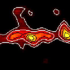 Radioactive Clouds in the Milky Way