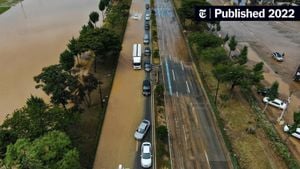 Tropical Depression Unleashes Heavy Rain Across South Korea