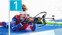 Coupe du monde de biathlon : Lou Jeanmonnot remporte la poursuite et repasse en tête du classement général - ici