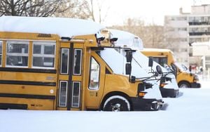 School Bus Services Cancelled Due To Icy Conditions