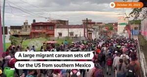 New Migrant Caravan Forms On Path To U.S. Border