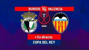 Burgos CF And Valencia CF Battle In High-Stakes Copa Del Rey Clash