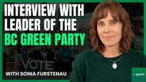 B.C. Green Party Members Take Their Seats