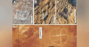 Schoolgirl Finds Ancient Dinosaur Footprints