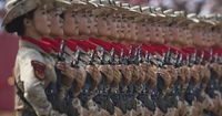 Photos of China military parade marking the 80th anniversary of WWII's end