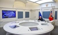 Putin oversees Russia nuclear drill: ICBMs, cruise missiles launched