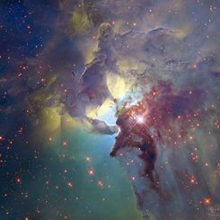  The Lively Center of the Lagoon Nebula 