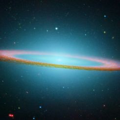 The Sombrero Galaxy in Infrared