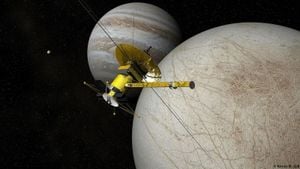 NASA's Europa Clipper Set For Critical Mars Flyby