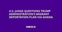 U.S. Judge Questions Trump Administration’s Migrant Deportation Plan via Ghana | Ukraine news - #Mezha