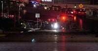 Pickup truck explodes on busy street in Ecuador