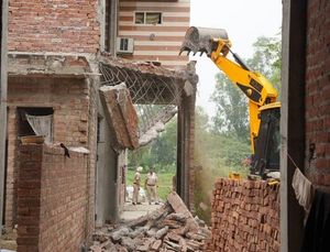 Police Demolish Border Home In Punjab Drug Crackdown