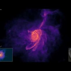 Simülasyon: Bir Disk Gökada Oluşuyor