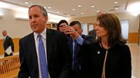 Texas AG Ken Paxton's wife files for divorce 'on biblical grounds'
