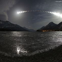  Waterton Lake Eclipse 