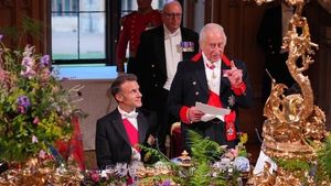 King Charles And Macron Celebrate Renewed UK France Alliance