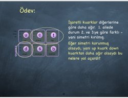 U kuark d kuarktan ağır olsaydı ne beklerdiniz?
