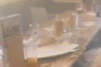 Woman and child injured after ceiling collapses on diners at Toby Carvery