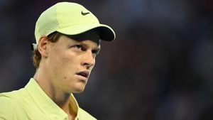 Jannik Sinner Returns To Court In Rome After Suspension