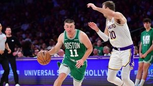 Pritchard And Brown Power Celtics Past Lakers In Rivalry Blowout
