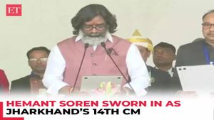 Hemant Soren Sworn In For Historic Fourth Term As Chief Minister