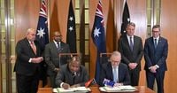 Australia, Papua New Guinea leaders sign defence alliance