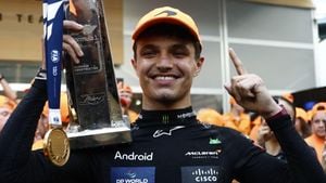 Lando Norris Triumphs At Rain-Affected Australian Grand Prix