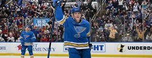 Islanders Acquire Matt Luff From Blues In Post-Olympic Trade