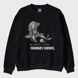 ‘'Newton's Happy Apple'’ Sweatshirt