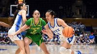 Duke women's basketball holds on to beat Oregon, advance to Sweet 16 in March Madness