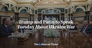 Trump Set To Discuss Ukraine Ceasefire With Putin