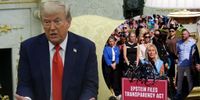 Trump doubles down on Epstein files 'democrat hoax' despite Republicans leading rally